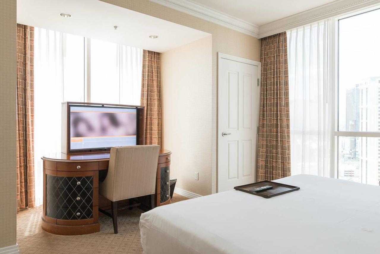 True 1Br Balcony Suite With Strip View At Mgm Signature Las Vegas Exteriör bild